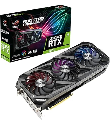 Amazon.com: ASUS ROG Strix NVIDIA GeForce RTX 3070 Ti OC Edition